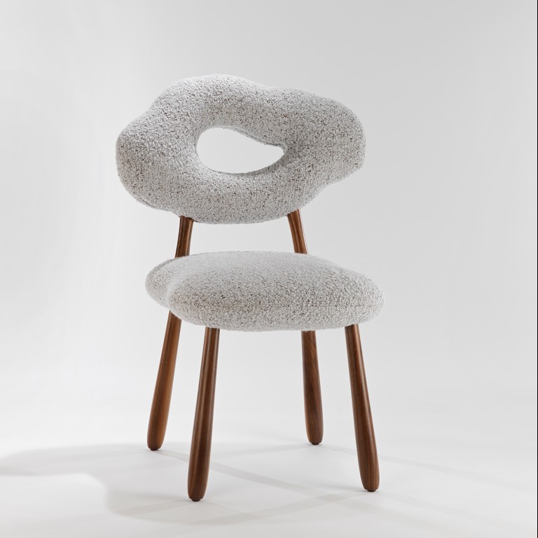  - Cloud chair Nimbus - Noyer/Ella